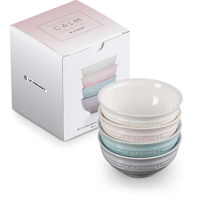Calm Collection Mini Bowls, Set Of 4