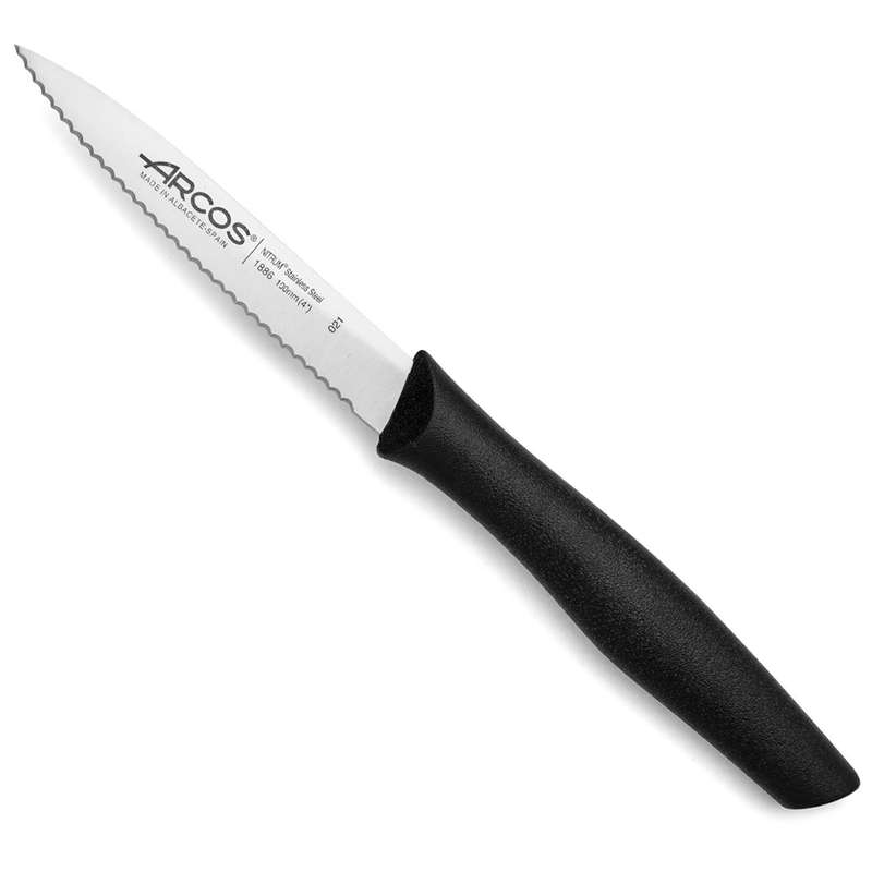 Nova Serrated Paring Knife, 10cm