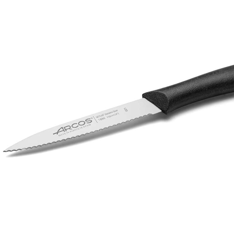 Nova Serrated Paring Knife, 10cm