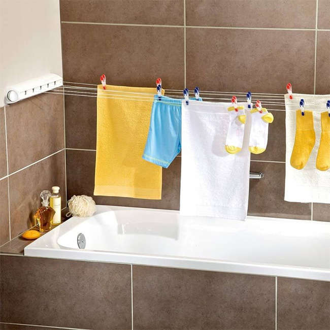 Wall Mounted Retractable Rollfix 210 Longline Laundry Dryer