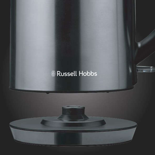 Dark Stainless Steel Kettle And Toaster Breakfast Pack