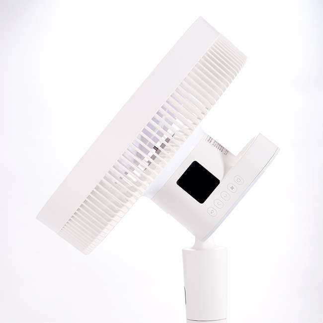 12 Speed Rechargeable Pedestal Fan With Remote Control, 35cm
