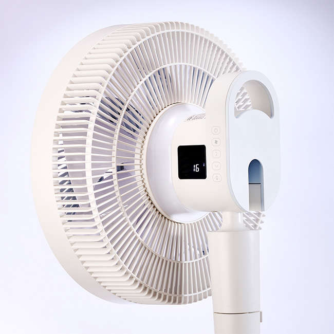 12 Speed Rechargeable Pedestal Fan With Remote Control, 35cm