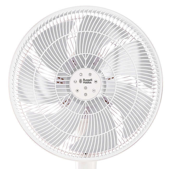 12 Speed Rechargeable Pedestal Fan With Remote Control, 35cm