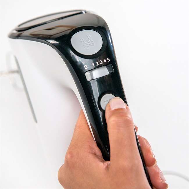Station Inox 5 Speed Hand Mixer With Attachments
