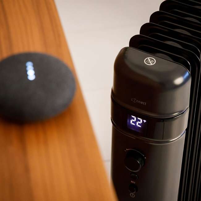 Agadir Connect WiFi Enabled 9 Fin Oil Heater