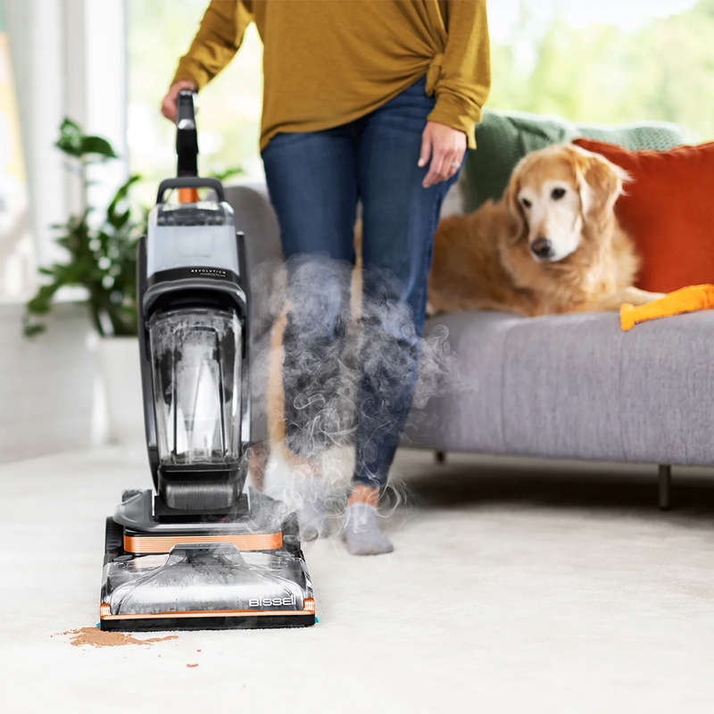 Revolution HydroSteam Gold Wet & Dry Upright Deep Cleaner