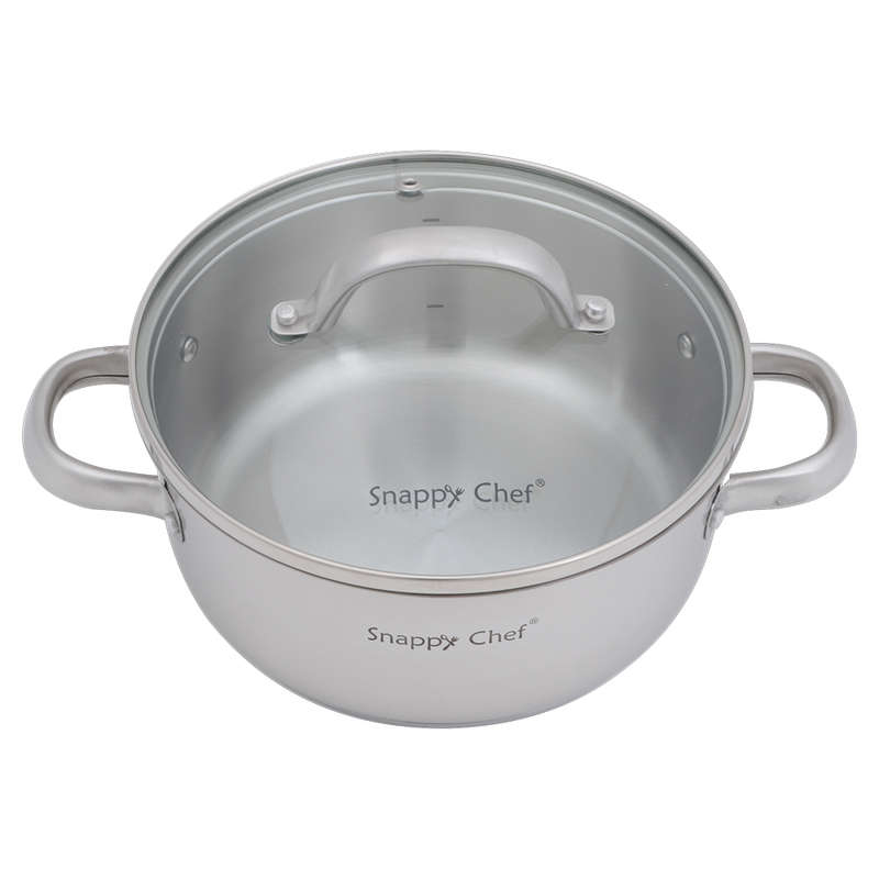 Stainless Steel Cookware Set, 6pc