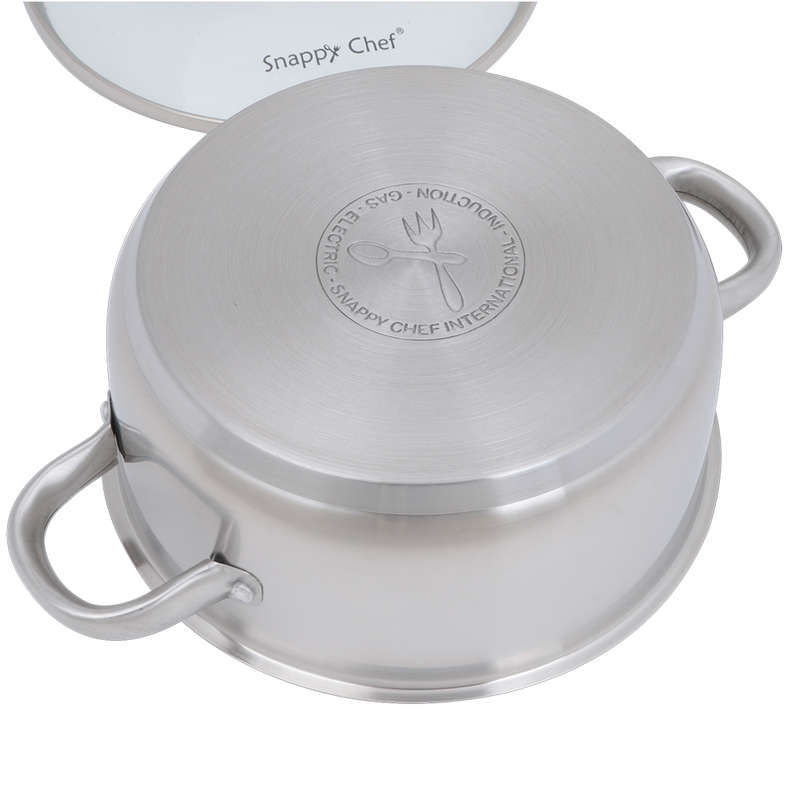 Stainless Steel Cookware Set, 6pc