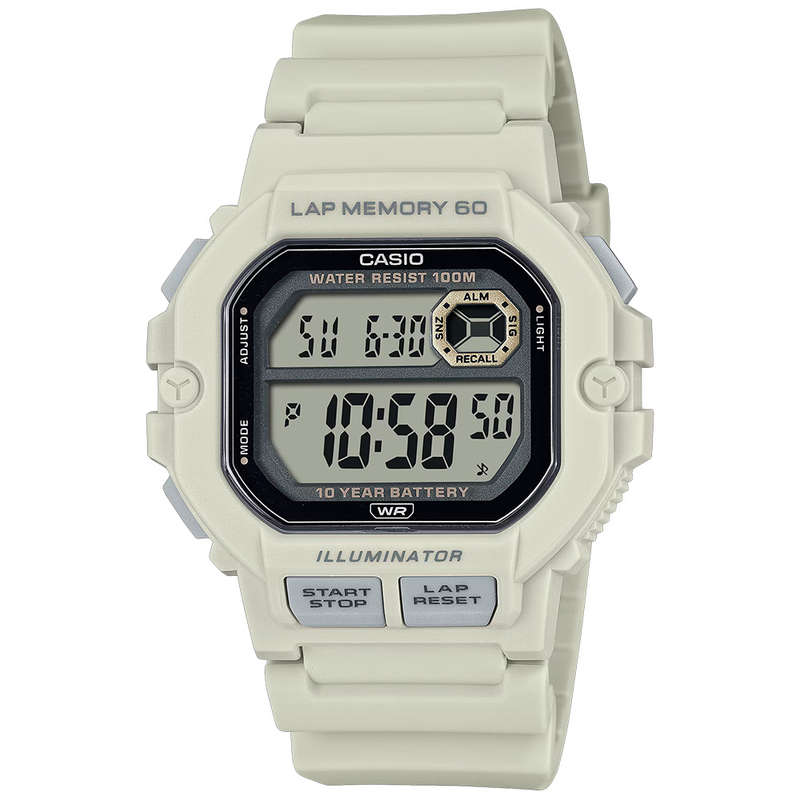 Standard Men's 100m Digital Fitness Wrist Watch, WS-1400H