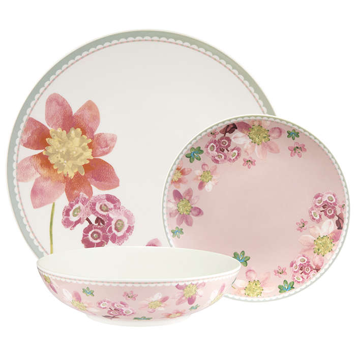 Primula Coupe Dinner Set, 12pc