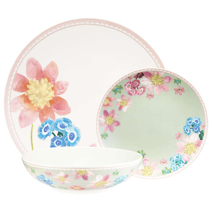 Primula Coupe Dinner Set, 12pc