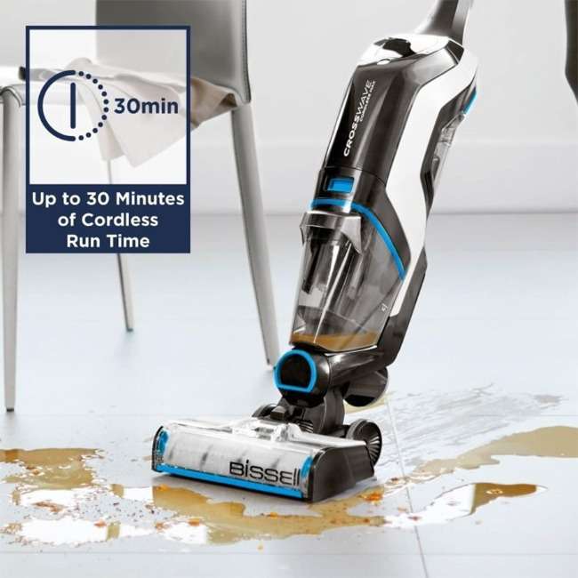 CrossWave Max Cordless Wet & Dry Wash, Dry & Vacuum Cleaner