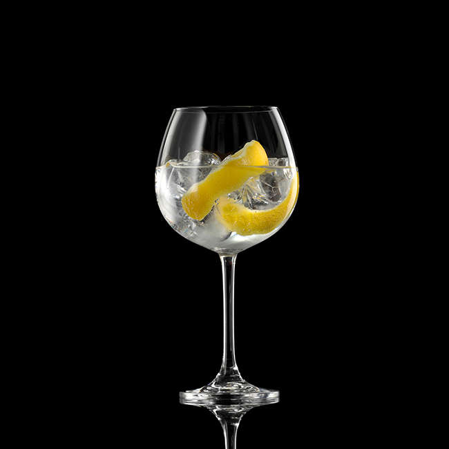 Retro Gin Glasses, Set Of 2