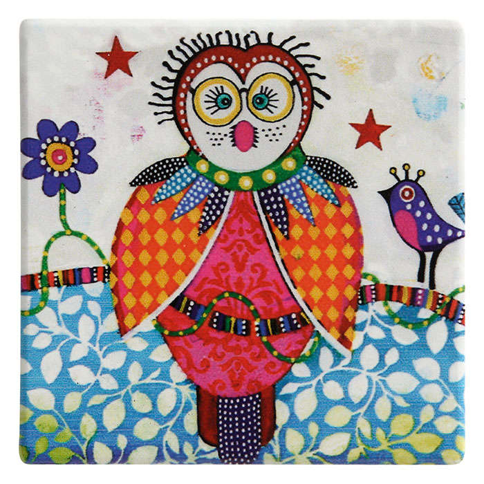 Smile Style Ceramic Coaster
