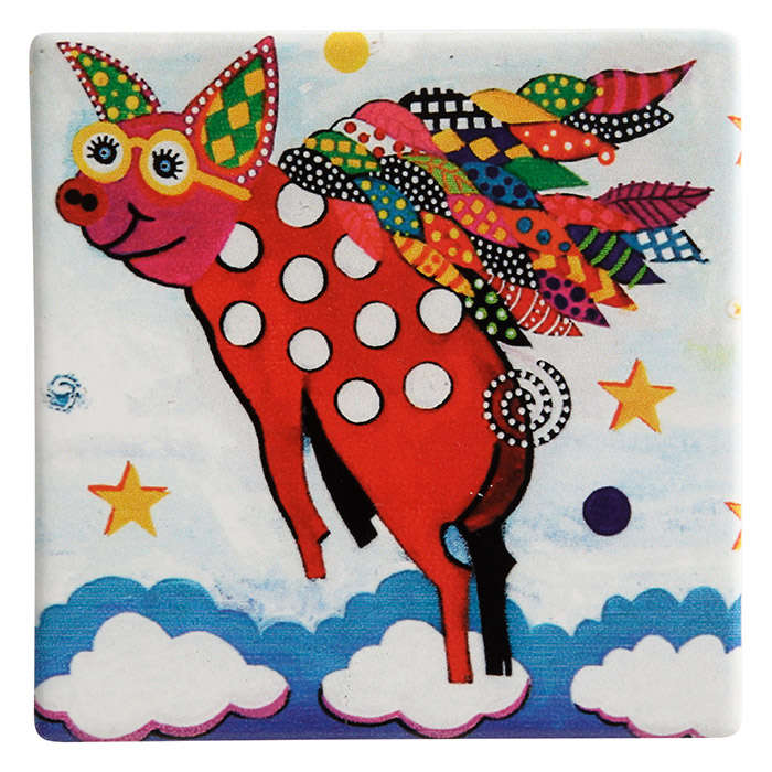 Smile Style Ceramic Coaster
