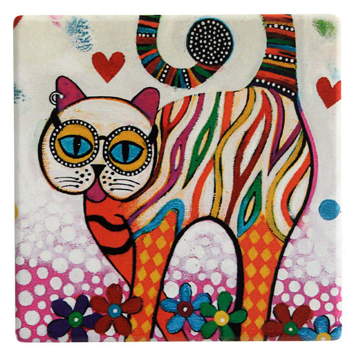 Smile Style Ceramic Coaster