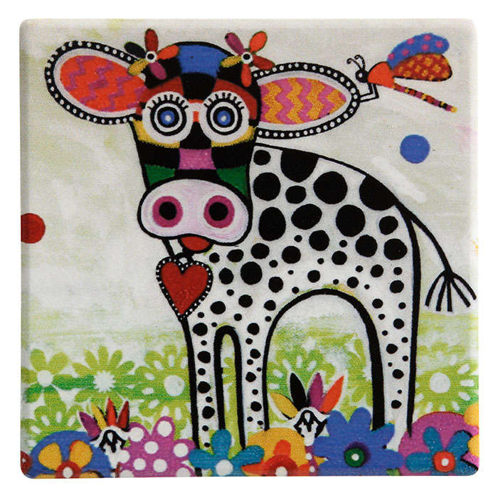Smile Style Ceramic Coaster