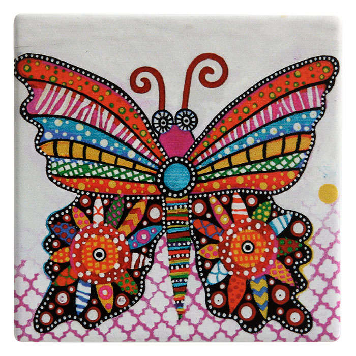 Smile Style Ceramic Coaster