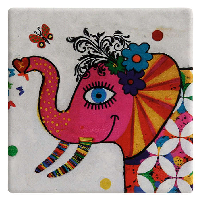 Smile Style Ceramic Coaster