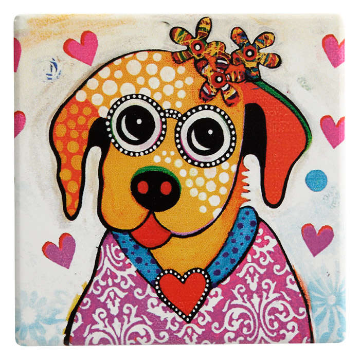 Smile Style Ceramic Coaster