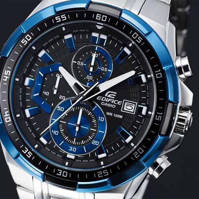 Edifice Men's 100m Chronograph Wrist Watch, EFR-539D-1A2VUDF