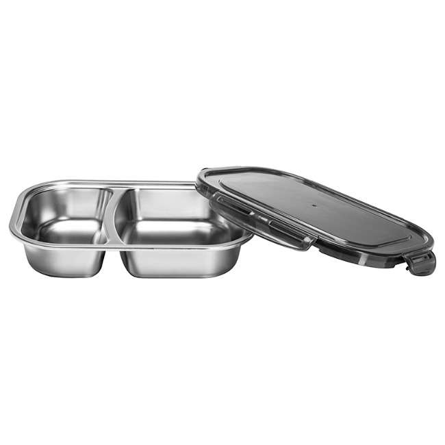 Stainless Steel Bento Food Storage Container With Lid, 900ml