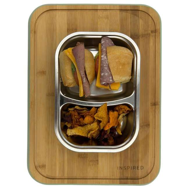 Stainless Steel Bento Food Storage Container With Lid, 900ml