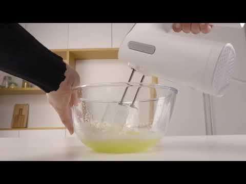 Station Inox 5 Speed Hand Mixer With Attachments