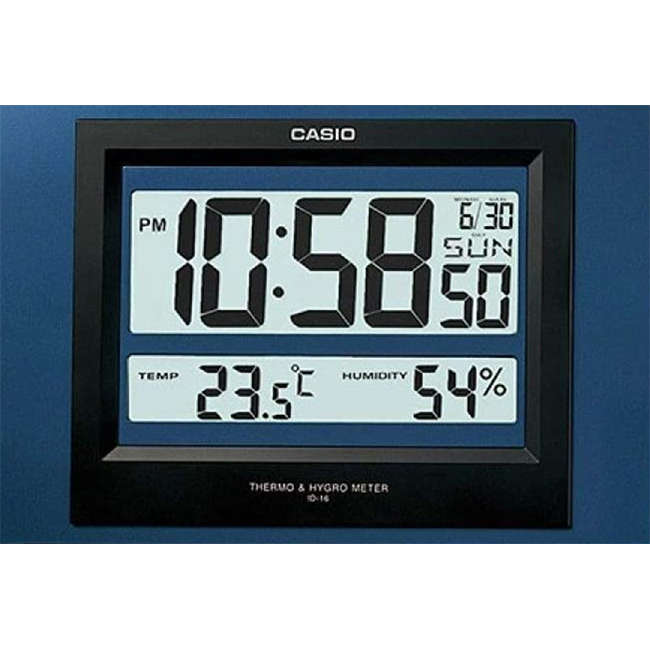 Thermo Humidity Digital Wall Clock, ID-16S-2DF