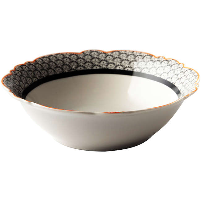 Midnight Bloom Cereal Or Soup Bowl, 18cm