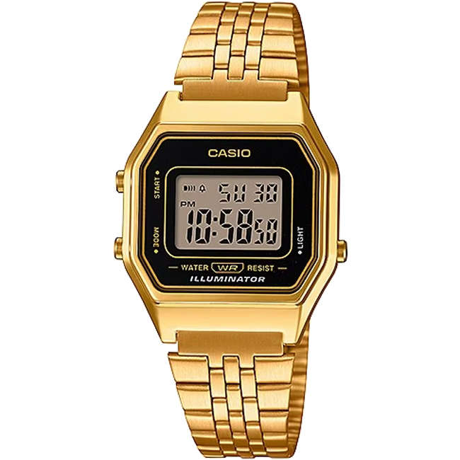 Retro Women's Digital Wrist Watch, LA680WGA-1DF