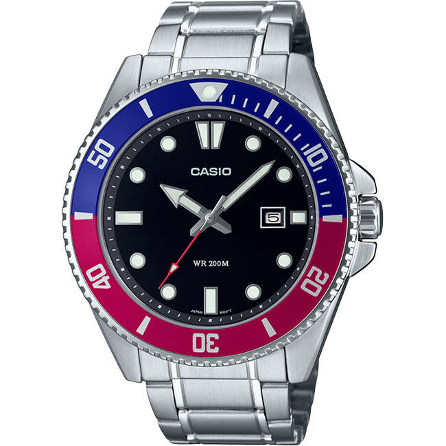 Standard Men's 200m Analogue Wrist Watch, MDV-107D