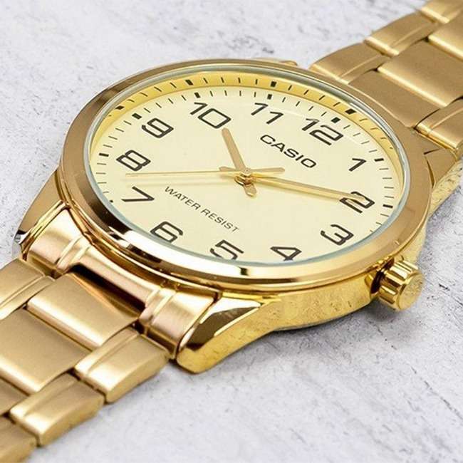 Standard Men's Analogue Wrist Watch, MTP-V001G-9BUDF