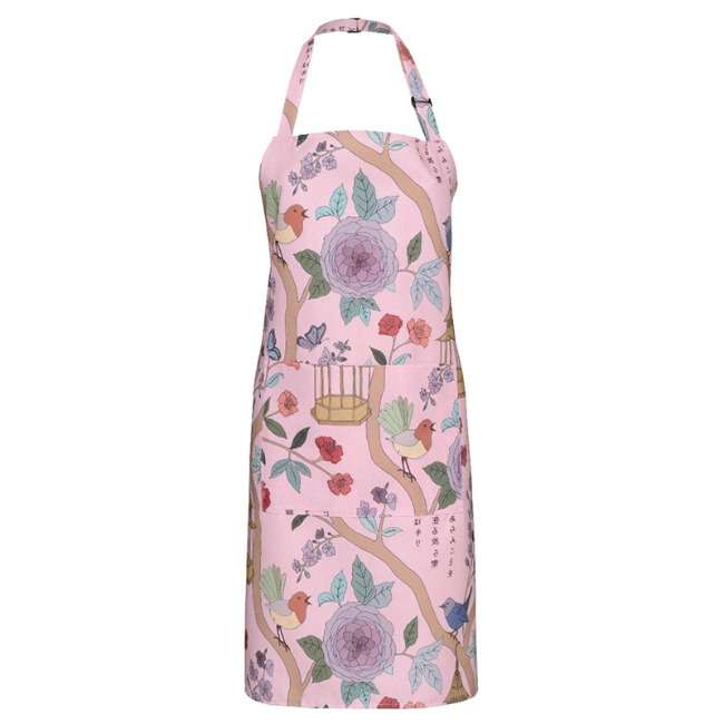 Robyn Valerie Japanese Peach Full Bib Apron