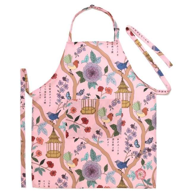 Robyn Valerie Japanese Peach Full Bib Apron
