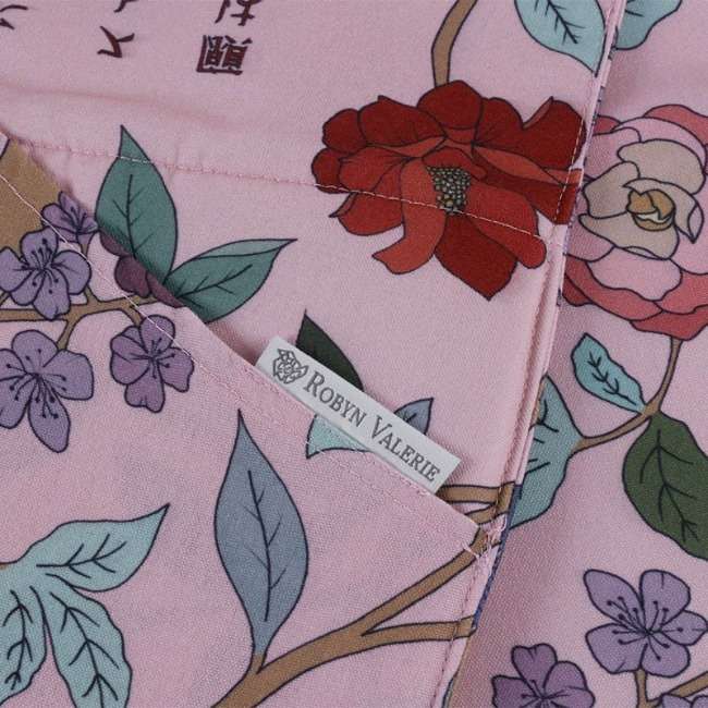 Robyn Valerie Japanese Garden Peach Double Oven Glove