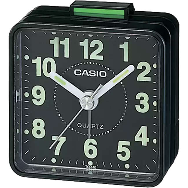 Black Analogue Alarm Clock
