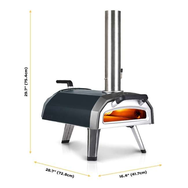Karu 12G Wood & Charcoal Fired Pizza Oven, 30cm
