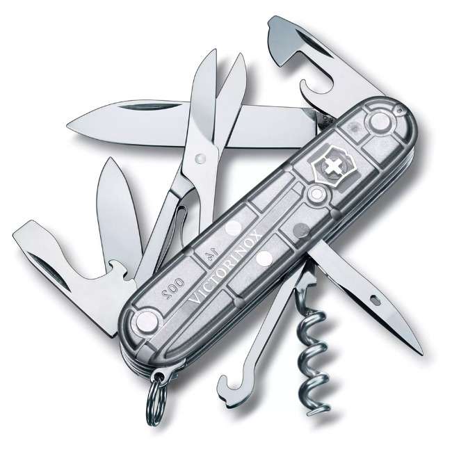 Climber SilverTech Transparent Pocket Knife