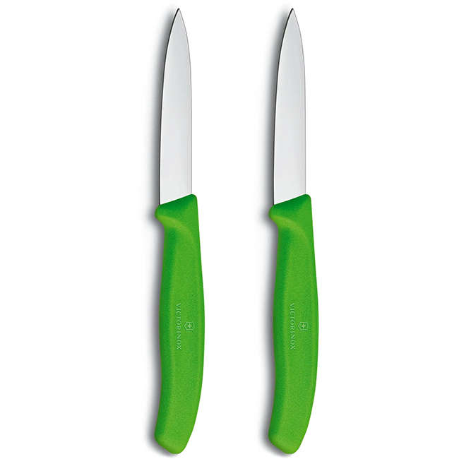Swiss Classic Pointed Plain Edge Paring Knife Set, 8cm