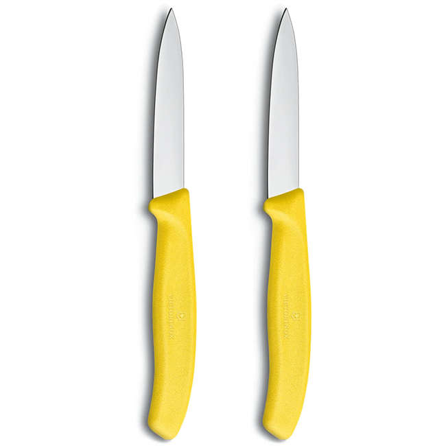 Swiss Classic Pointed Plain Edge Paring Knife Set, 8cm
