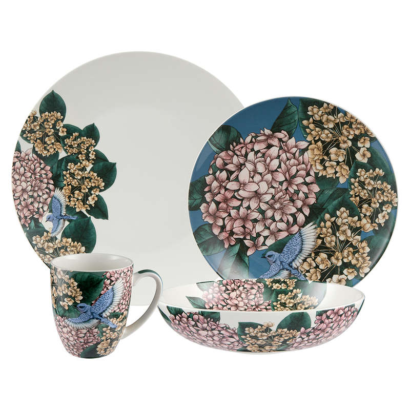 Reminisce Coupe Dinner Set, 16 Piece