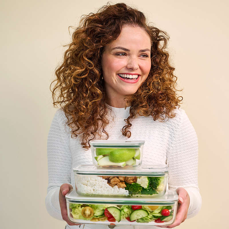 EasyClip Glass Food Storage Box