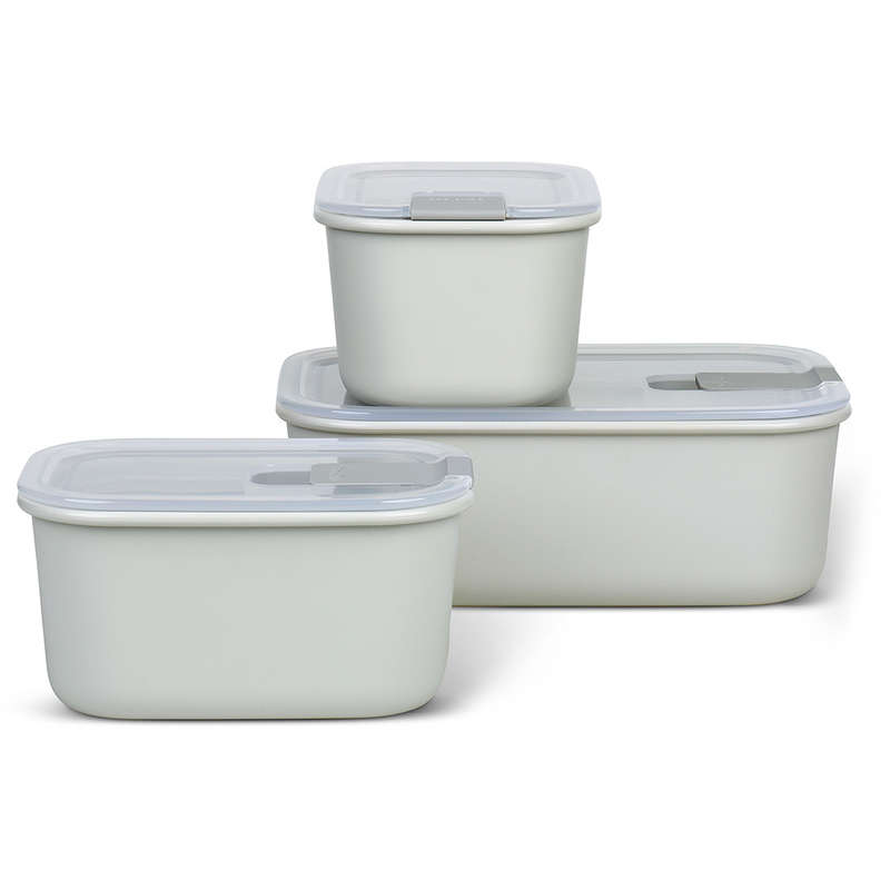 EasyClip Food Storage Box Set, 3pc