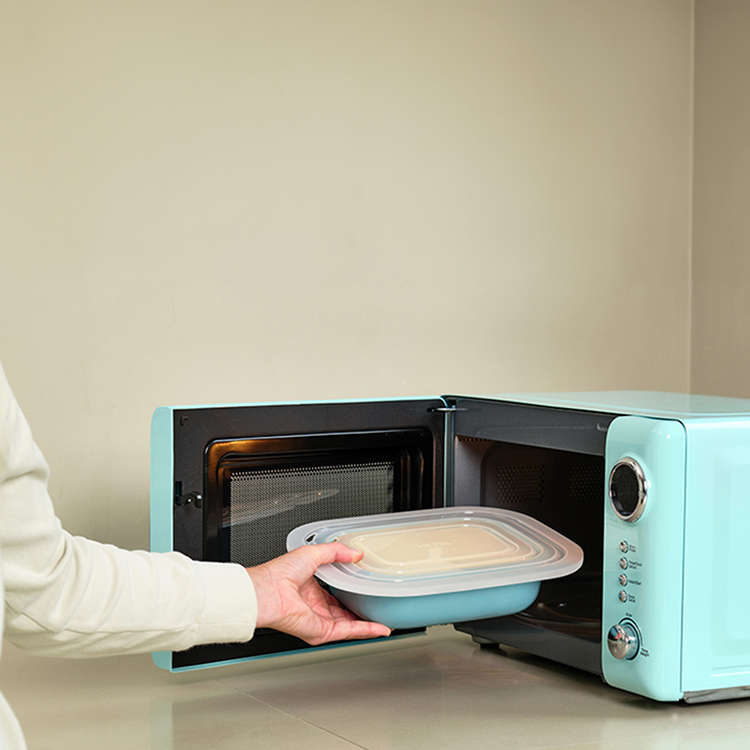 Rectangular Microwave Cover For Cirqula Containers