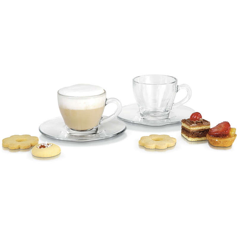 Ischia Cappuccino Cup & Saucer, Set Of 2