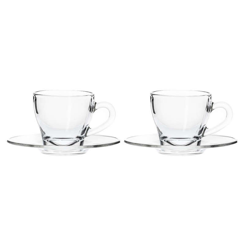 Ischia Cappuccino Cup & Saucer, Set Of 2
