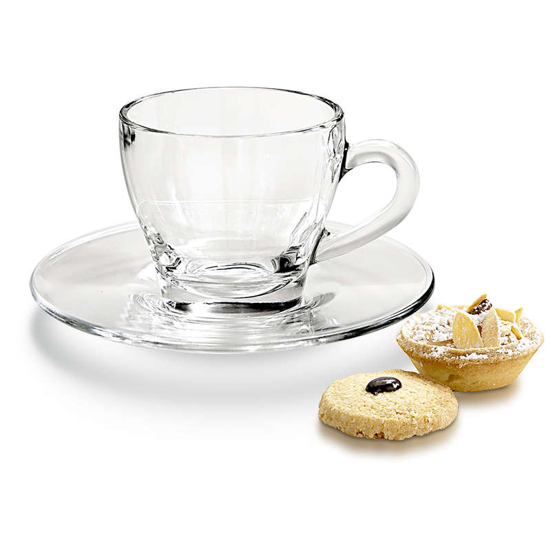 Ischia Cappuccino Cup & Saucer, Set Of 2