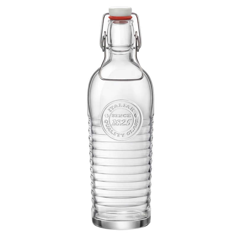Officina Bottle With Swing-Top Stopper Lid, 1.2L